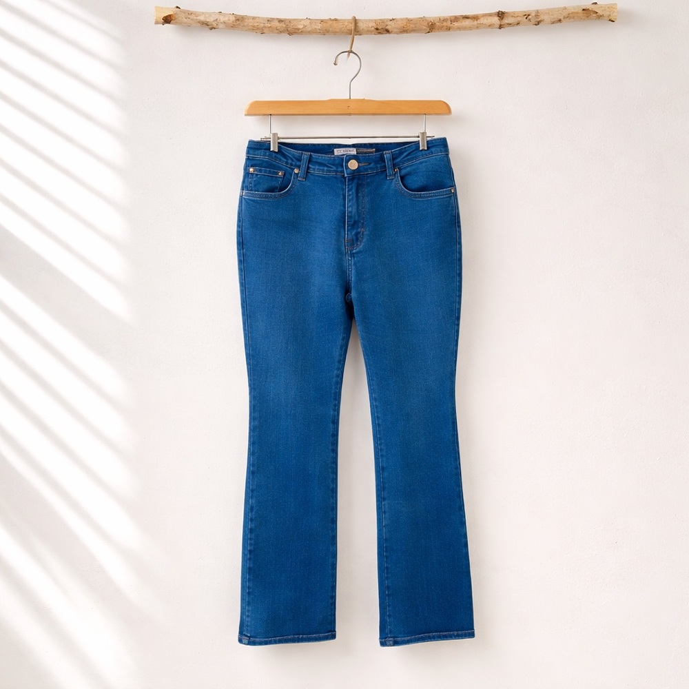 St. John’s Bay 12 Petite Bootcut Stretch Cotton Spandex Jeans